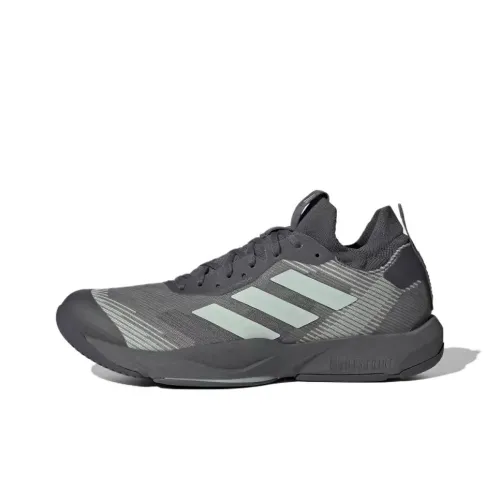 Adidas RAPIDMOVE ADV Тренировочные кроссовки Низкий топ Темно-серый/Льняной зеленый Мужской