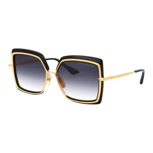 DITA Титан Квадратные Солнцезащитные очки Мужские Золотые