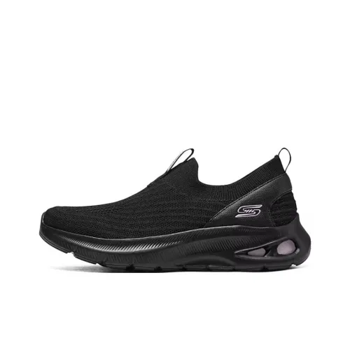 Skechers BOBS UNITY Дышащий Низкий Топ Casual Женский Черный