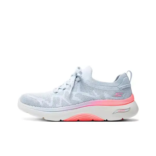 Skechers WOMEN'S GO WALK Низкий Топ Casual Женский Светло-Серый