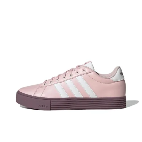 Adidas DAILY 4,0 Slip-resistant Abrasion-resistant Low Top Skateboard Shoes Unisex Pink White Adidas DAILY 4,0 Противоскользящие Устойчивые к истиранию Низкие Кроссовки для скейтбординга Унисекс Розовые Белые