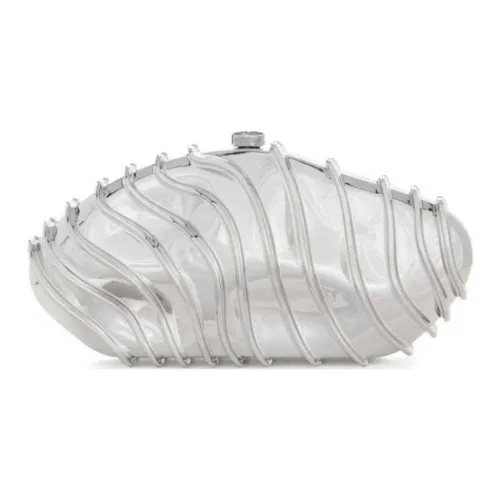 CULT GAIA Смола Клатч Женское Серебро