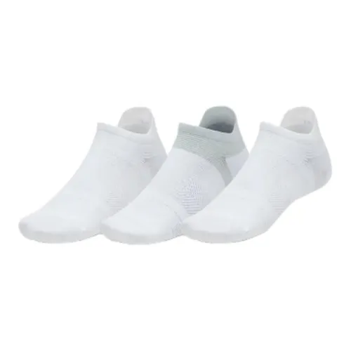 Низкие носки Under Armour унисекс 3 упаковки белые