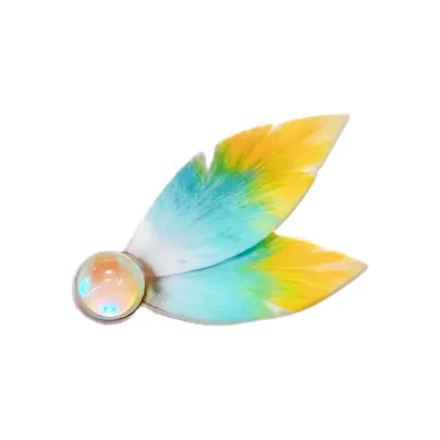 ZWU Смола Заколки для волос Женские