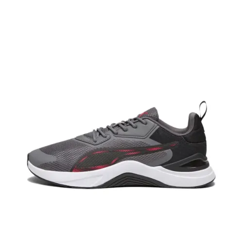 PUMA Infusion Low Топ Кроссовки для тренировок Унисекс Серый Черный