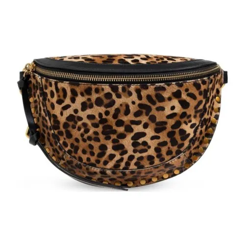 ISABEL MARANT Коровья кожа Бананка Женская Коричневый и Черный