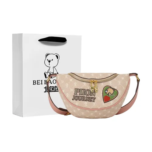 North Pack ПУ (полиуретан) Сумка через плечо Стандартная Унисекс Абрикос CAMEL