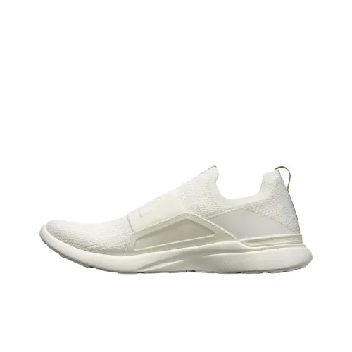 APL ATHLETIC PROPULSION LABS Низкий топ Повседневная беговая обувь Женская Айвори Белый