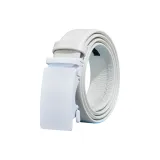 Гладкая отделка, автоматическая застежка, верх крупнозернистая текстура, коровья кожа, белый цвет