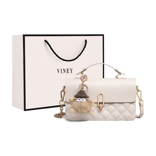 VINEY Сумка через плечо из коровьей кожи сумка обычная женская цвет экрю