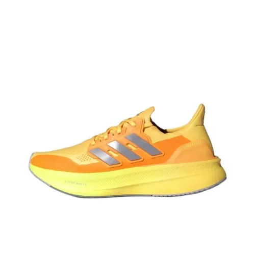 Adidas Ultraboost 5,0 Противоскользящий Устойчивый к истиранию Низкий Топ Повседневные Беговые кроссовки Мужские Желтые