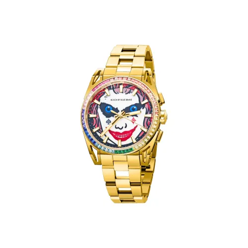 BLACK BY BLUE BRAVE 4B Кварцевый механизм Мужские часы 40 мм Красный