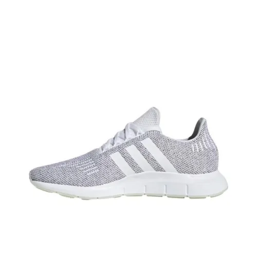 Adidas Swift Run Slip-resistant Abrasion-resistant Low Top Casual Running Shoes Men's Gray Adidas Swift Run Slip-resistant Abrasion-resistant Низкий Топ Повседневные Беговые Кроссовки Мужские Серый