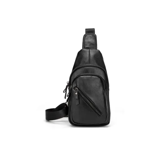 TTaG．baG PVC Кожа Sling Сумка Стандартная Мужская Черная