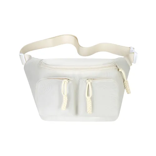 OURFUN Нейлоновая сумка через плечо унисекс белый черный