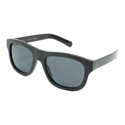 GUCCI Ацетат Квадратные Солнцезащитные Очки Женские Черные