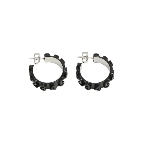 MM6 Maison Margiela Брассовые серьги Женские