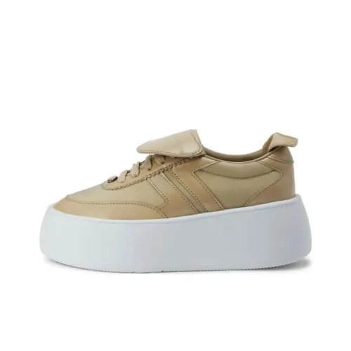 Giuseppe Zanotti GZ League Maxi Low Топ Повседневная обувь Женская Бежевая