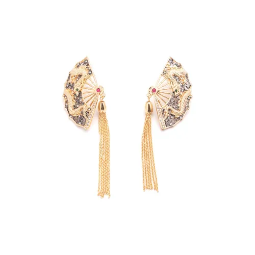 HYMAN KEVIN Серьги из меди и сплава женские