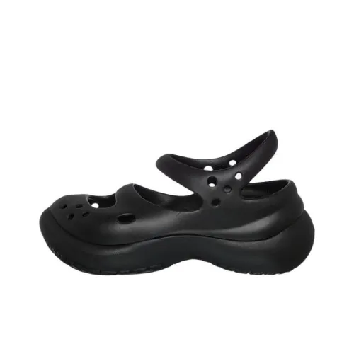 Crocs Сабо Черные Женские