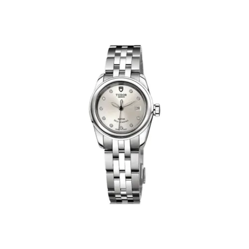 TUDOR Jun Jue Series Автоматический Механический Механизм Женские Часы 26 мм Белый Циферблат Корпус из Нержавеющей Стали