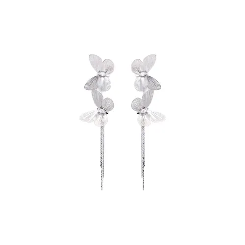 CAROMAY Серебро S925 Серьги-гвоздики Women's Silver