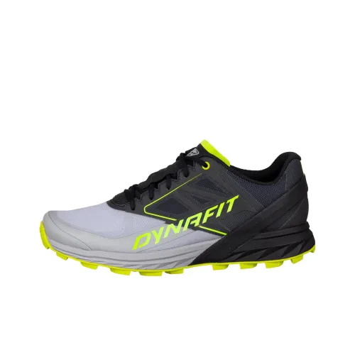 DYNAFIT Противоскользящий Устойчивый к износу Легкий Низкий Топ Тренировочные Беговые кроссовки Мужские Черный Серый Желтый
