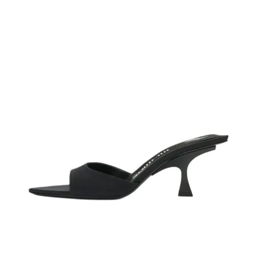 The Attico Слипоны 6,5 см Женские Черные