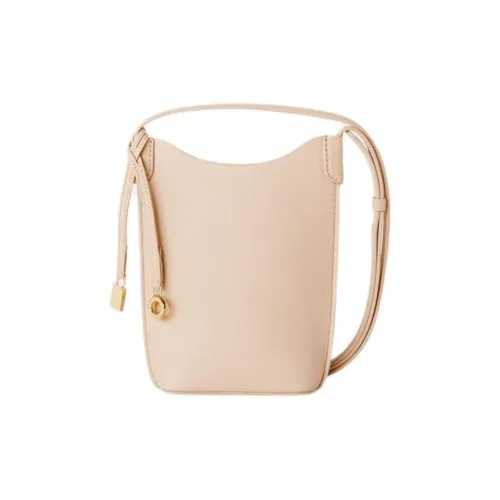 Loro Piana Чехол для телефона из коровьей кожи женский кремовый медовый золотой и солнечный золотой