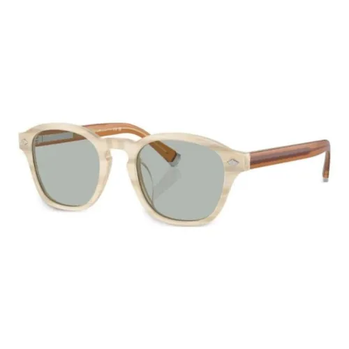 BRUNELLO CUCINELLI Ацетат OVAL SUNGLASSES Женские Светло-коричневый