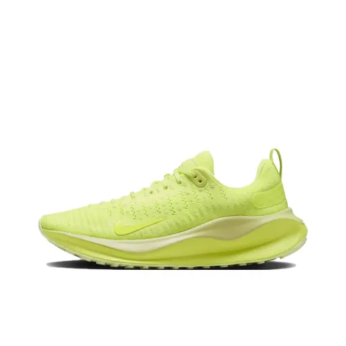 Nike React Infinity Run Flyknit 4 Slip-resistant Abrasion-resistant Low Top Casual Running Shoes Women's Green Найк React Infinity Run Flyknit 4 Противоскользящий Устойчивый к истиранию Низкий Топ Повседневные Беговые Кроссовки Женские Зеленый