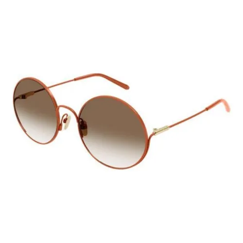 Chloe Металл OVAL SUNGLASSES Детский Красный