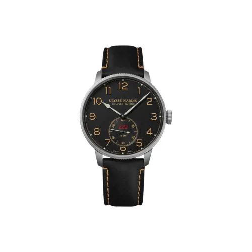 ULYSSE NARDIN Автоматический Механический Часы Мужские Nautical Collection 44 мм Черные