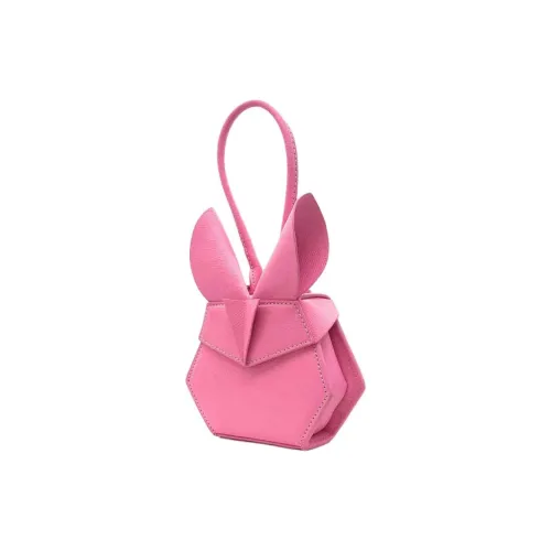 Спальня SOCIETE BEDRU M SCSJETE Телячья кожа Сумка через плечо Сумка Мини Женская Розовая