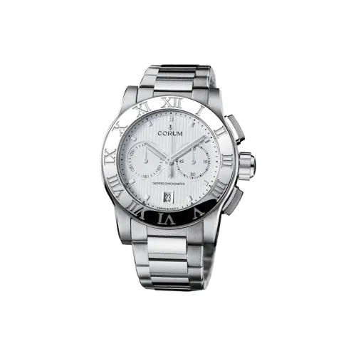 Corum Автоматический Механический Механизм Мужские Часы 44 мм Серебряный