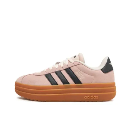 Adidas Casual Low Top Pink Brown Women's
