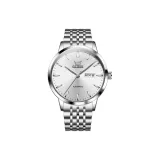 Стальной браслет, натуральный белый