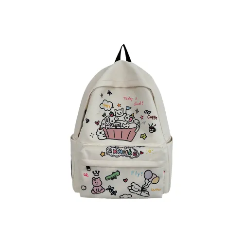 S.REPHEN Нейлон Рюкзак Стандартный Женская Белый