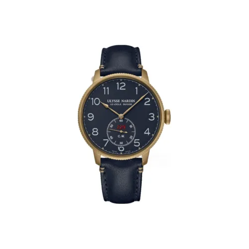 ULYSSE NARDIN Автоматический Механический Часы Мужские Nautical Collection 44 мм Синий