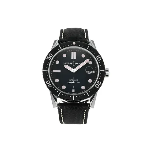 ULYSSE NARDIN Автоматический Механический Часы Мужские из Коллекции Diving 42,2 мм Черные