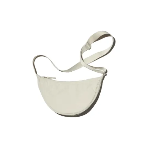 UNIQLO Нейлоновая сумка через плечо сумка на плечо обычная женская светло-бежевая