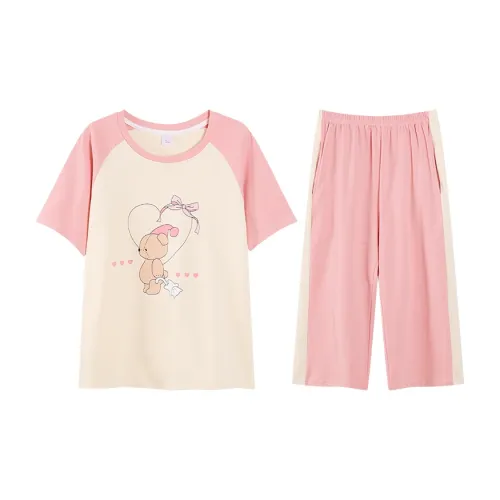 Song Qianya Пижамный комплект женский розовый