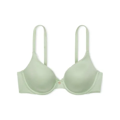 Victoria's Secret Центральная часть BY Victoria Легко Подкладанная Кружевная отделка Полное покрытие SG Бюстгальтер Женский Зеленый