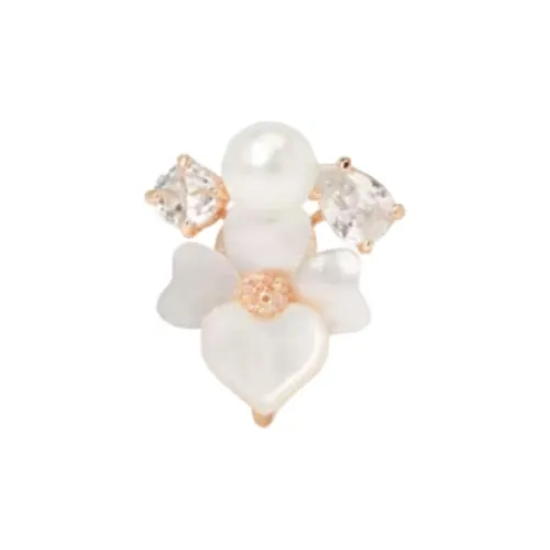 Kate Spade Серьги-гвоздики Унисекс Белый