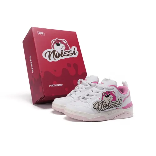 QIAODAN Qicheng V2 Скейтборд Кроссовки Низкие Jordan Белый Fire Pink Женские