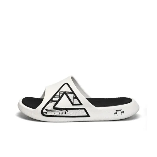 PEAK Tai Ji1,0 EVA Противоскользящие устойчивые к запахам устойчивые к истиранию Слипоны Мужской Super Light Белый Черный