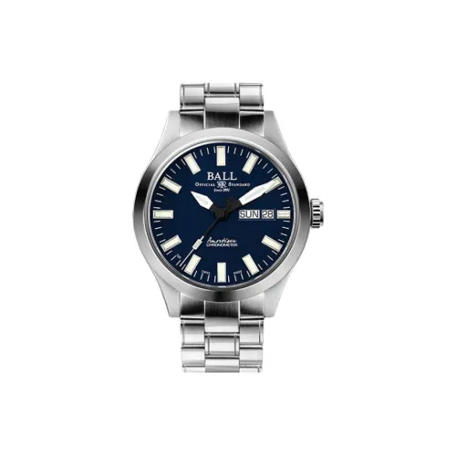 Шар Engineer III Collection Автоматический Механический Механизм Мужские Часы Часы 40 мм Синий Циферблат