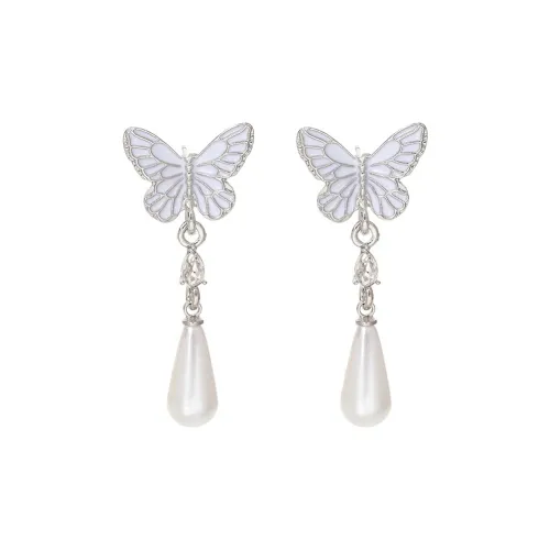 LIANGCAI Сплав Искусственная жемчужина Серьги Женские