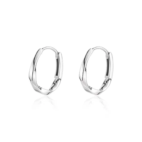 Inkopper Серьги из латуни с серебряным покрытием женские