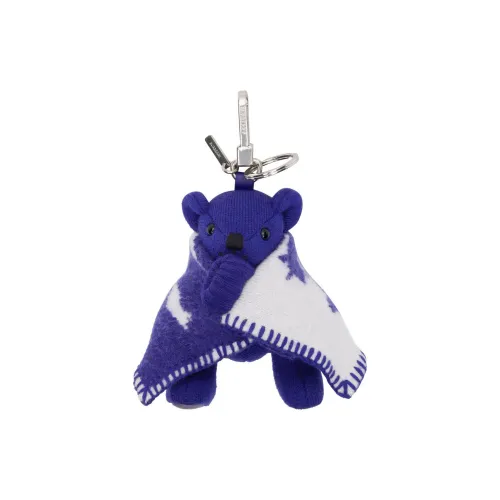 Burberry Шерсть Брелоки Унисекс Синий